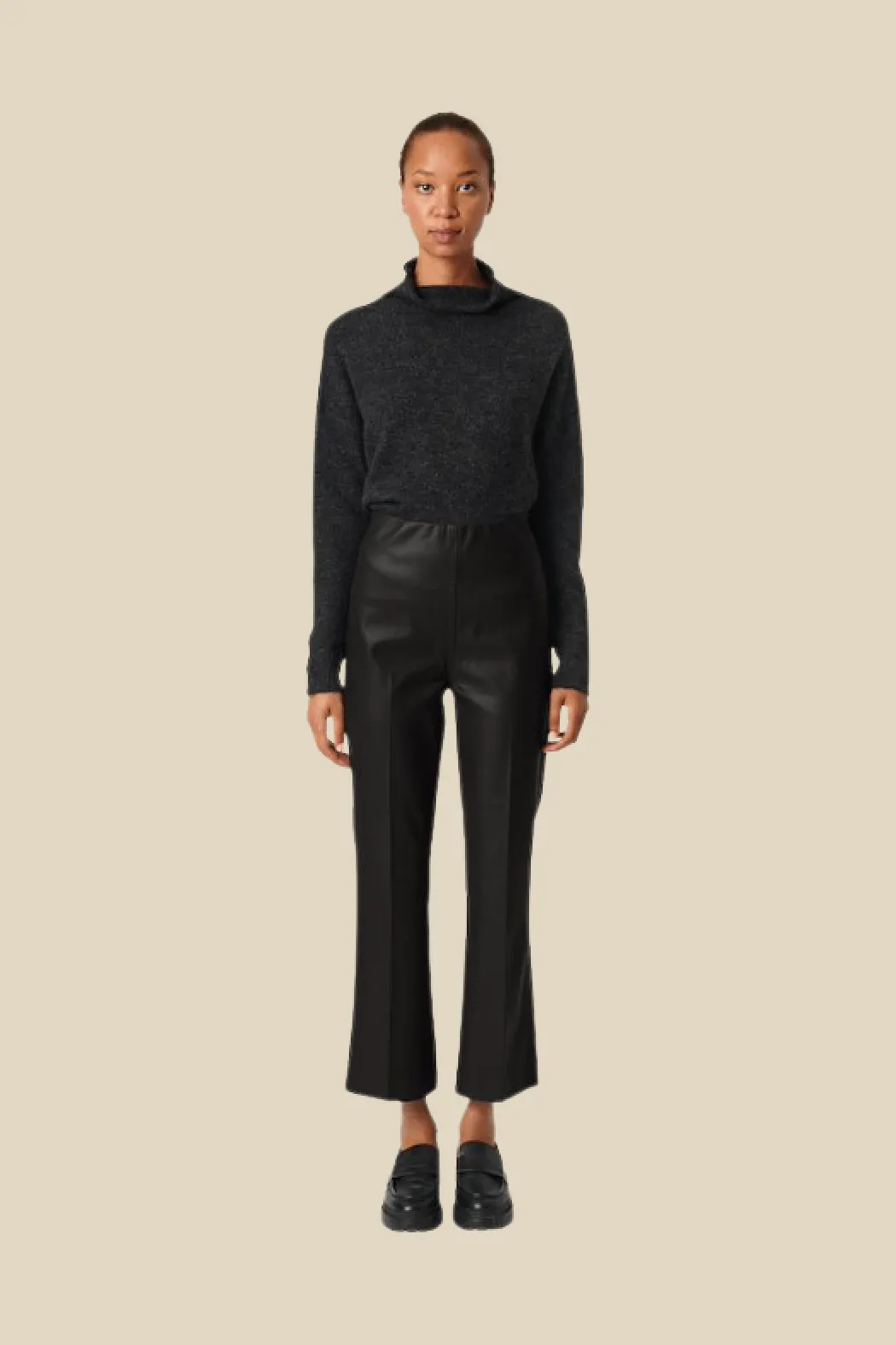 Here’s an optimized title for your e-commerce product:

Women’s Kaylee High-Waisted Kickflare Pants - Stylish Flared Legging Trousers for Chic Casual Wear

This title highlights key features and appeals to potential buyers.