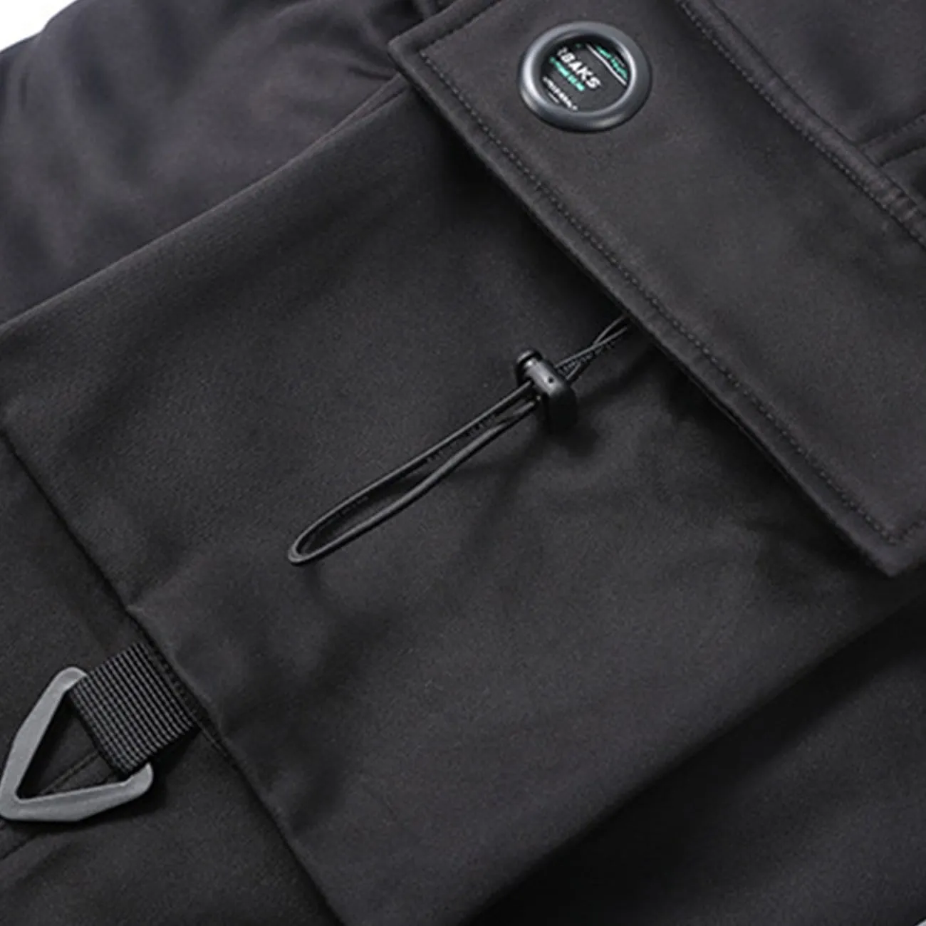 WLS Buckle Drawstring Pocket Cargo Pants